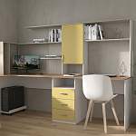 Угловой письменный стол для двоих Канзас 37 BMS - Фото 1