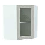 Шкаф верхний высокий Гарда угловой стекло 550 BMS - Фото 2