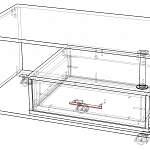 Чертеж Журнальный столик Стиль №5 BMS