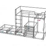 Чертеж Детская кровать Маркус 10 BMS
