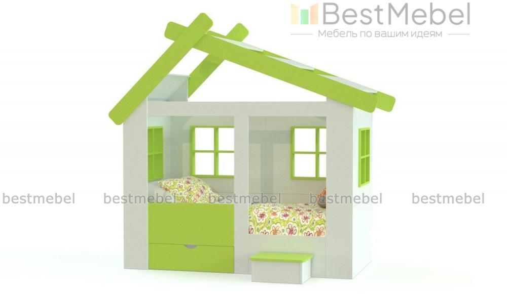 Кровать-домик Мартис 12.6 BMS - Фото