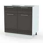 Тумба напольная 2 ящика и двери Греция BMS - Фото 5