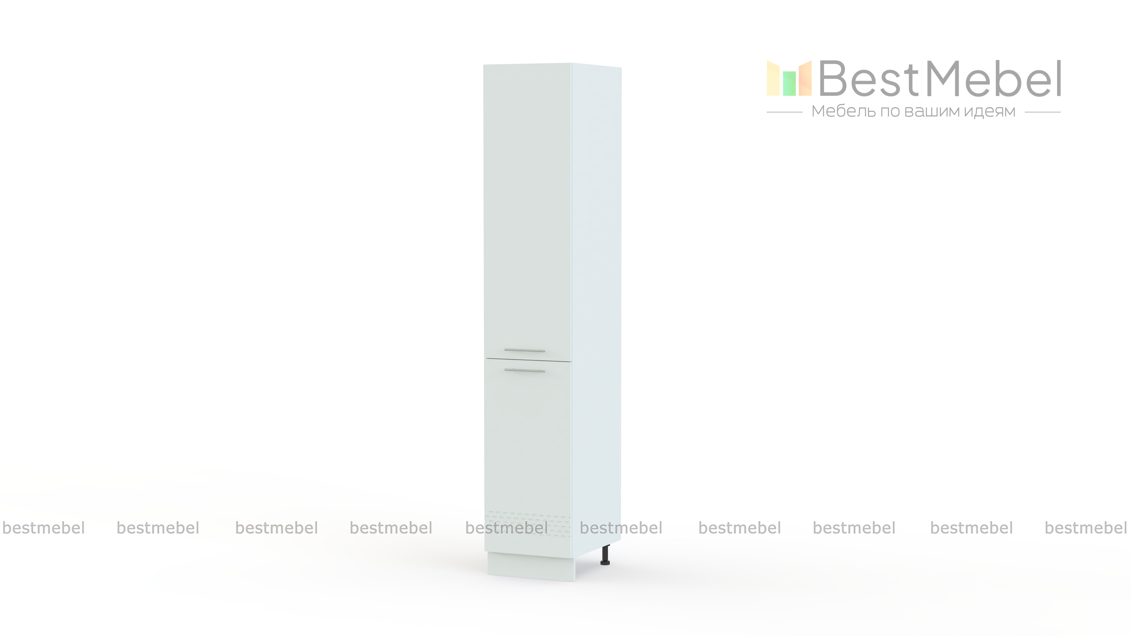 Шкаф верхний пенал Капля 400 BMS