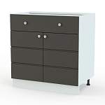 Тумба напольная Квадро 1 ящик BMS - Фото 5