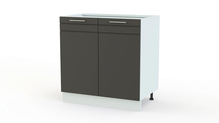 Стол рабочий 2-х дв. Олимпия  BMS - Фото