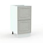 Шкаф нижний с 2-мя большими ящиками Ника BMS - Фото 3