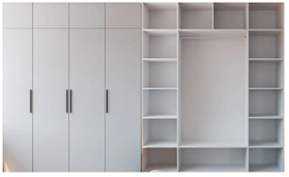 Распашной шкаф Вилета 8  (2400х2500х300)